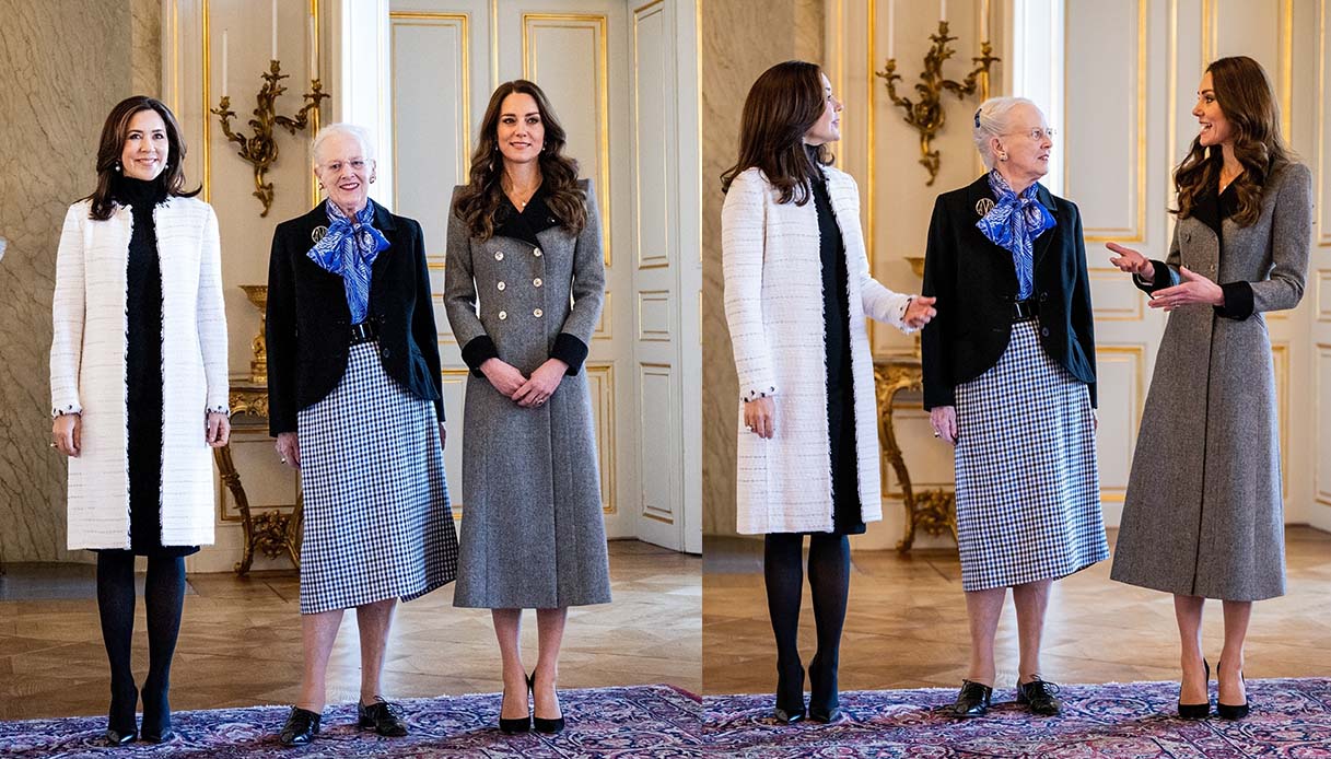 Mary Donaldson, Regina Margherita II di Danimarca e Kate Middleton