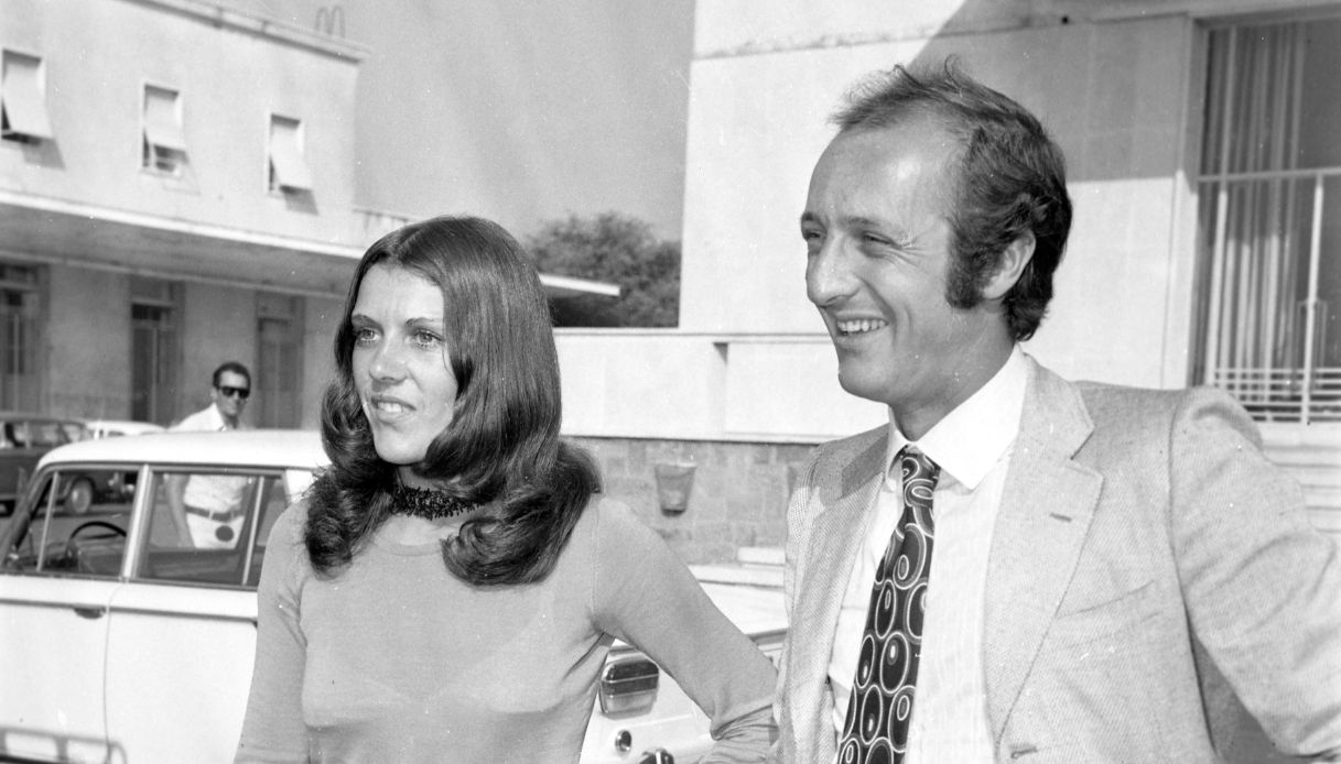 Caterina Caselli e Piero Sugar in una foto del 1970