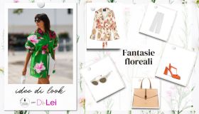 Fantasie floreali, idee di look per abbinarle