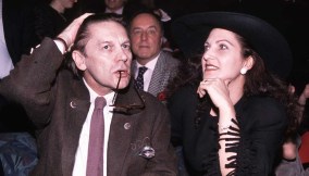 Helmut Berger e Francesca Guidato