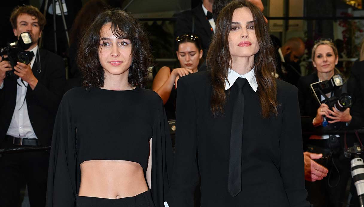 Cannes, sul red carpet Kasia e Sophie (identica a papà Pietro)