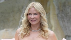 “Beautiful”, Brooke in abito da sera a Roma e c’è anche Ginevra Lamborghini: foto dal set