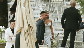 Matrimonio Lautaro Martinez e Agustina, l’abito da sposa ad alta seduzione (foto)