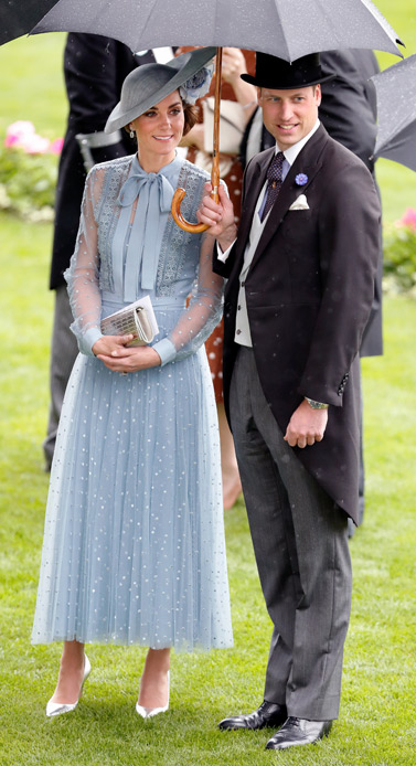 William Kate Middleton Royal Ascot