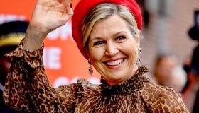 Maxima d’Olanda ricicla l’abito leopardato ed è magnifica
