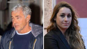 Massimo Giletti e Sofia Goggia, foto in costume