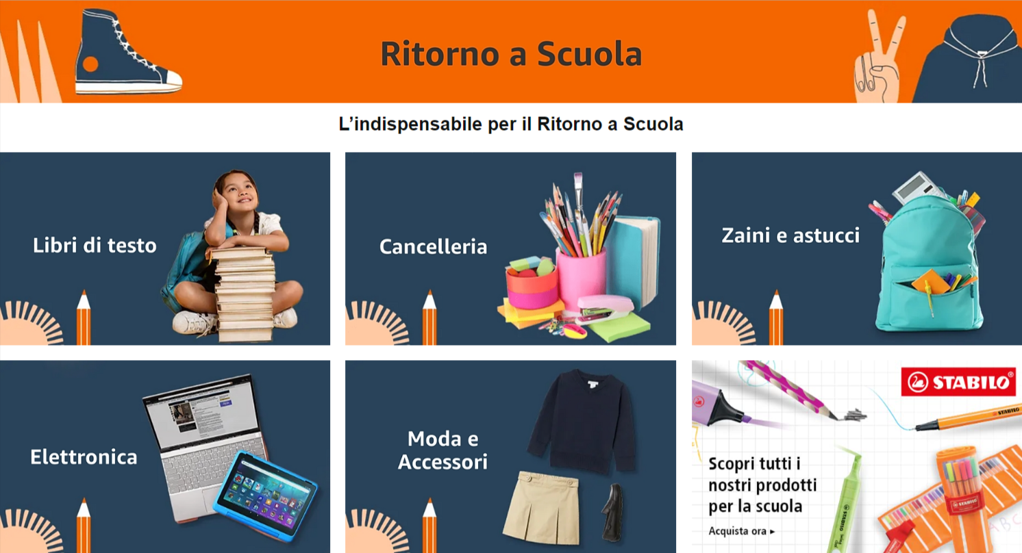 Come ordinare i libri di scuola con Amazon: in anticipo risparmi