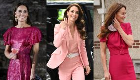 Kate Middleton, tutti i look rosa