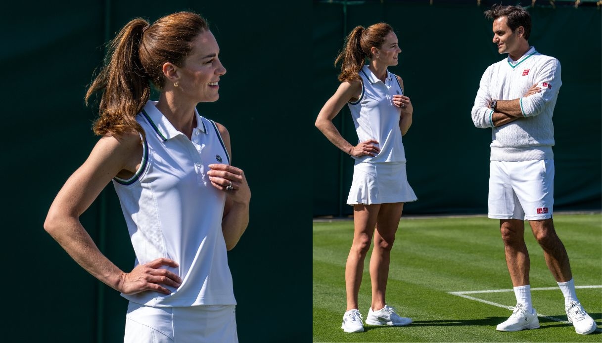 Kate Middleton e Roger Federer, la Principessa batte la leggenda