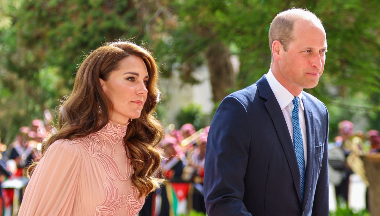 Kate Middleton e il Principe William al matrimonio di Al Hussein di Giordania e Rajwa Al Saif