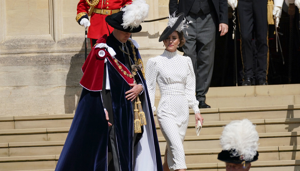 William Kate Middleton Ordine della Giarrettiera