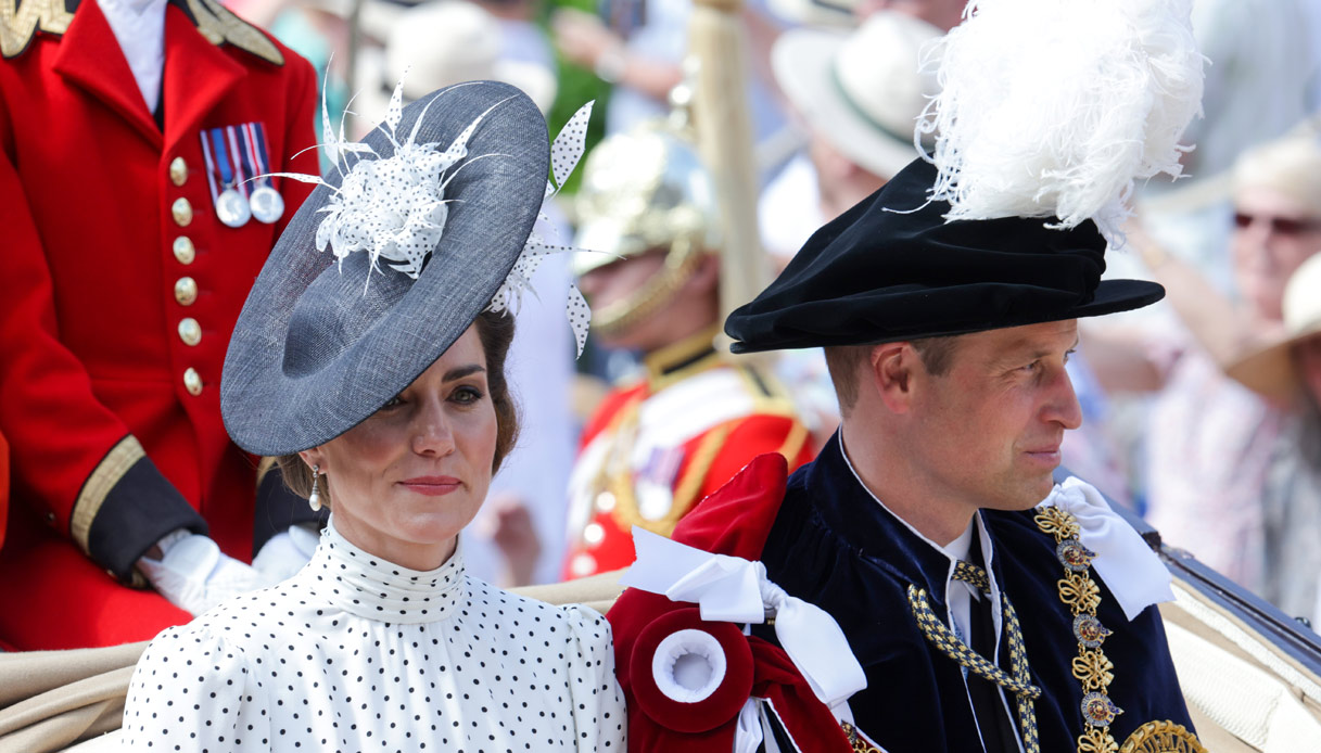 Kate Middleton William Ordine della Giarrettiera