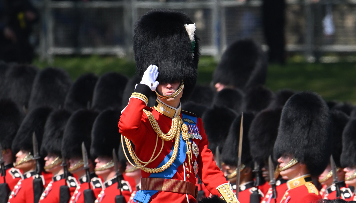 William Trooping the colour 2023