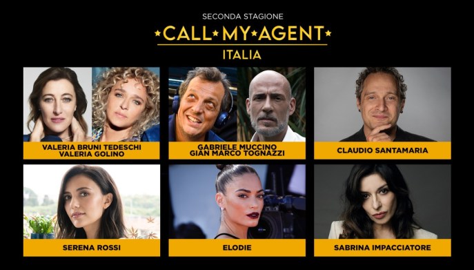 I nuovi volti del cast di Call My Agent 2
