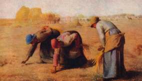 Le spigolatrici nel quadro di Jean-François Millet