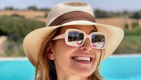 Barbara D'Urso in vacanza a Capalbio