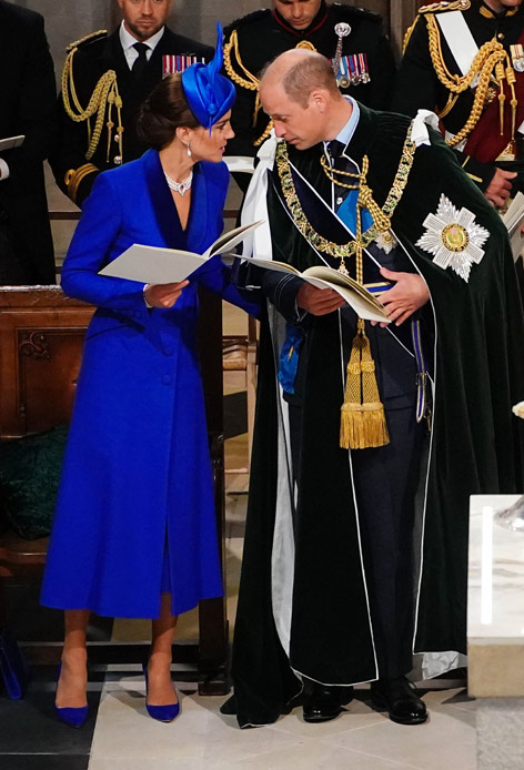 William Kate Middleton incoronazione Carlo