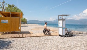 Il SEATRAC sulla spiaggia