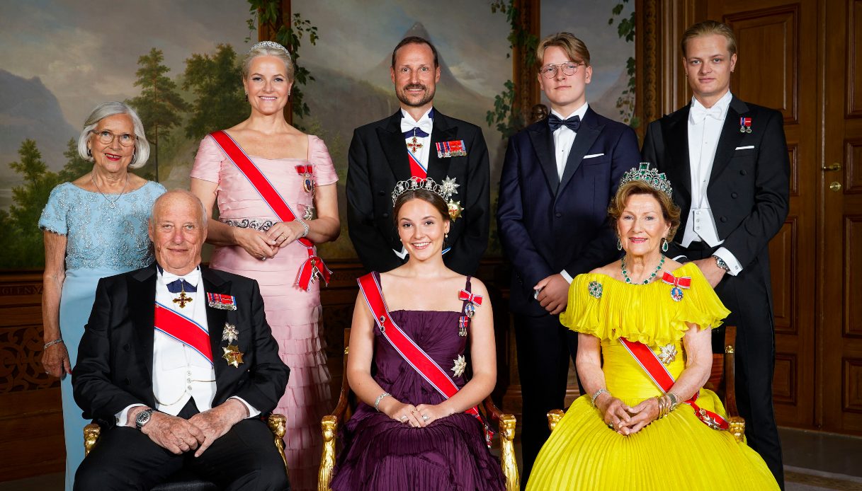 La famiglia reale norvegese 