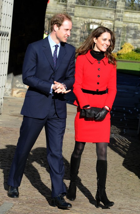 Kate Middleton e William all'Università St. Andrews