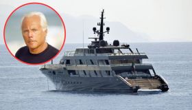 Festival di Venezia, Giorgio Armani arriva col suo yacht da 65 metri