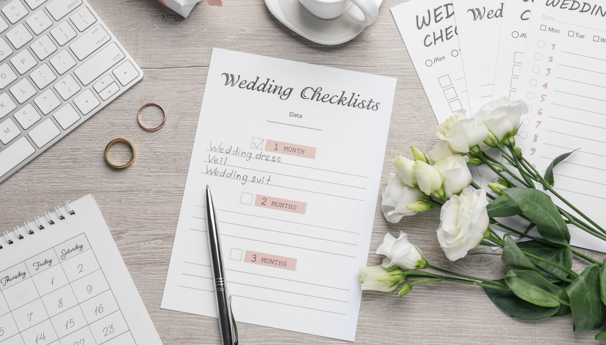 Checklist del matrimonio | la lista delle cose da fare mese per mese