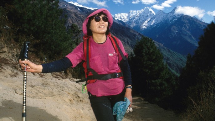 Junko Tabei, la prima donna a scalare l’Everest