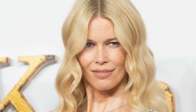 Claudia Schiffer designer, i suoi piatti con farfalle