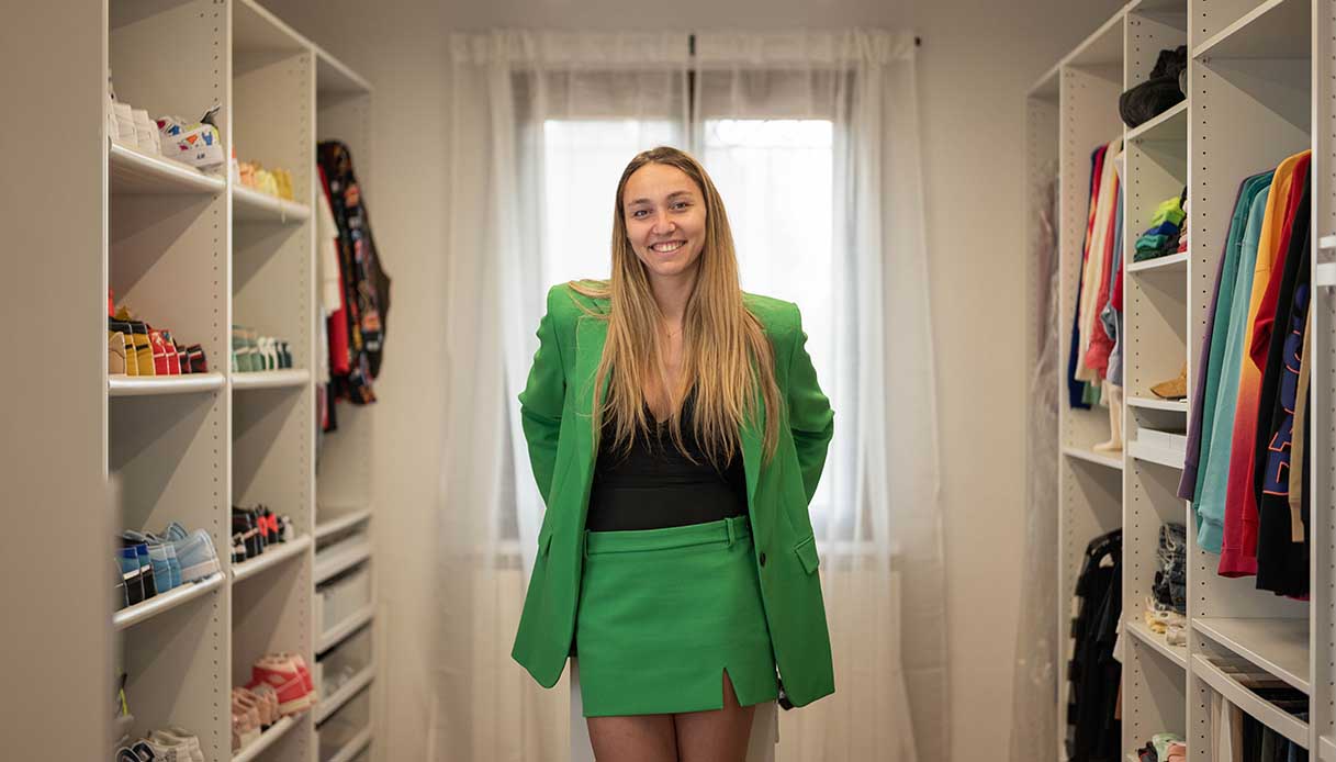 #acasadi Elena Pietrini: luce, eleganza e la stanza che ogni donna sogna