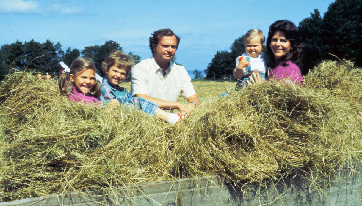 La famiglia reale svedese nel 1984