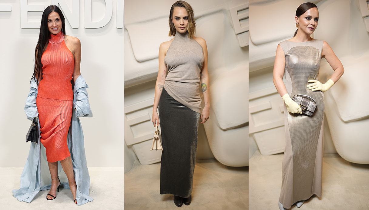 Milan Fashion Week: bellissime  e rigorosamente “No-Bra” per Fendi