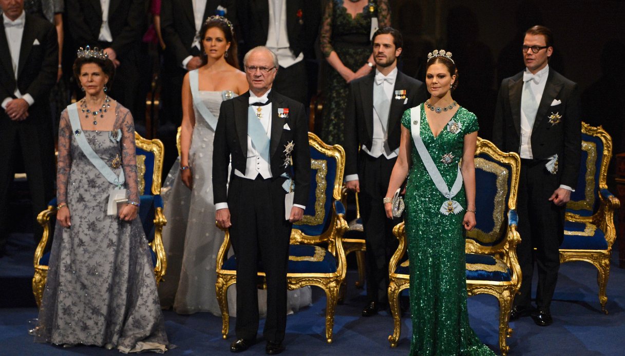La famiglia reale svedese ai premi Nobel