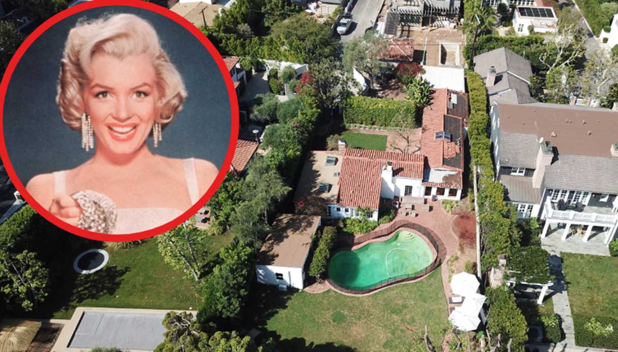 Marilyn Monroe, la casa leggendaria con piscina salvata dalla demolizione