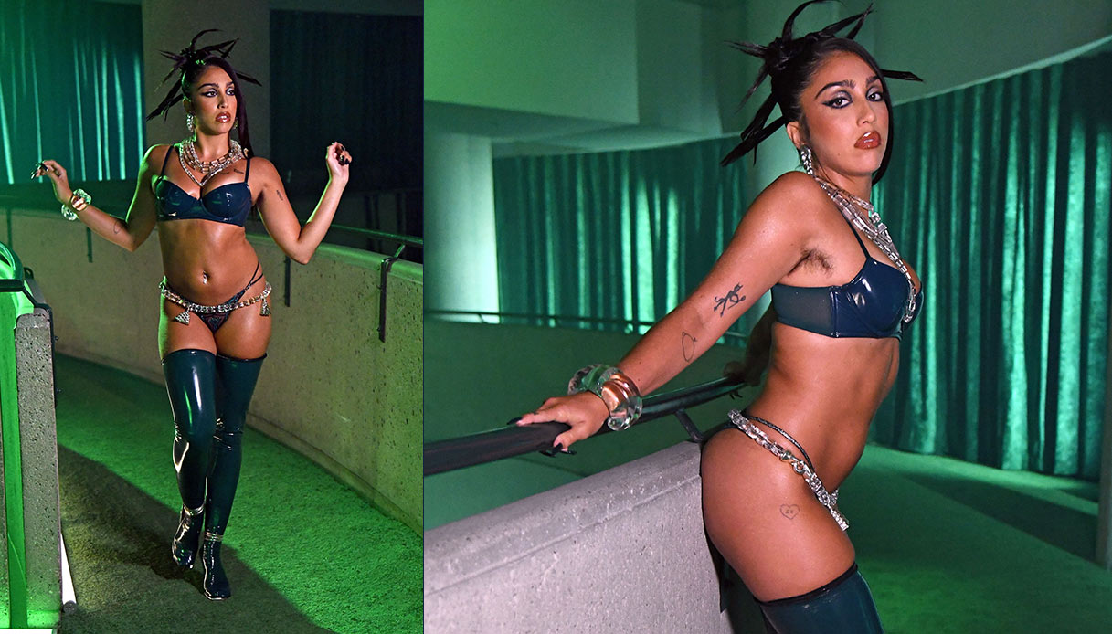 Lourdes Leon al Rihanna's Savage X Fenty Show Vol. 3, nel 2021