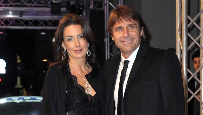 Antonio Conte e sua moglie Elisabetta Muscarello