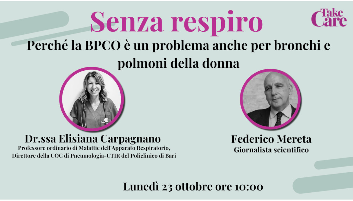 Senza Respiro: perché la BPCO è un problema anche per bronchi e polmoni della donna