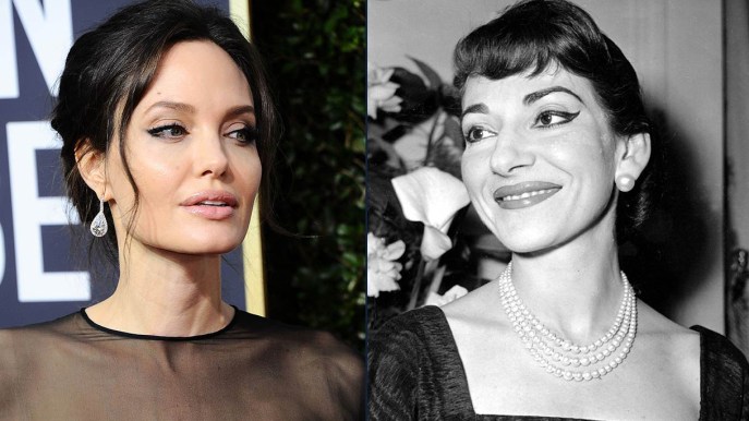 Angelina Jolie nei panni di Maria Callas: le prime foto della trasformazione