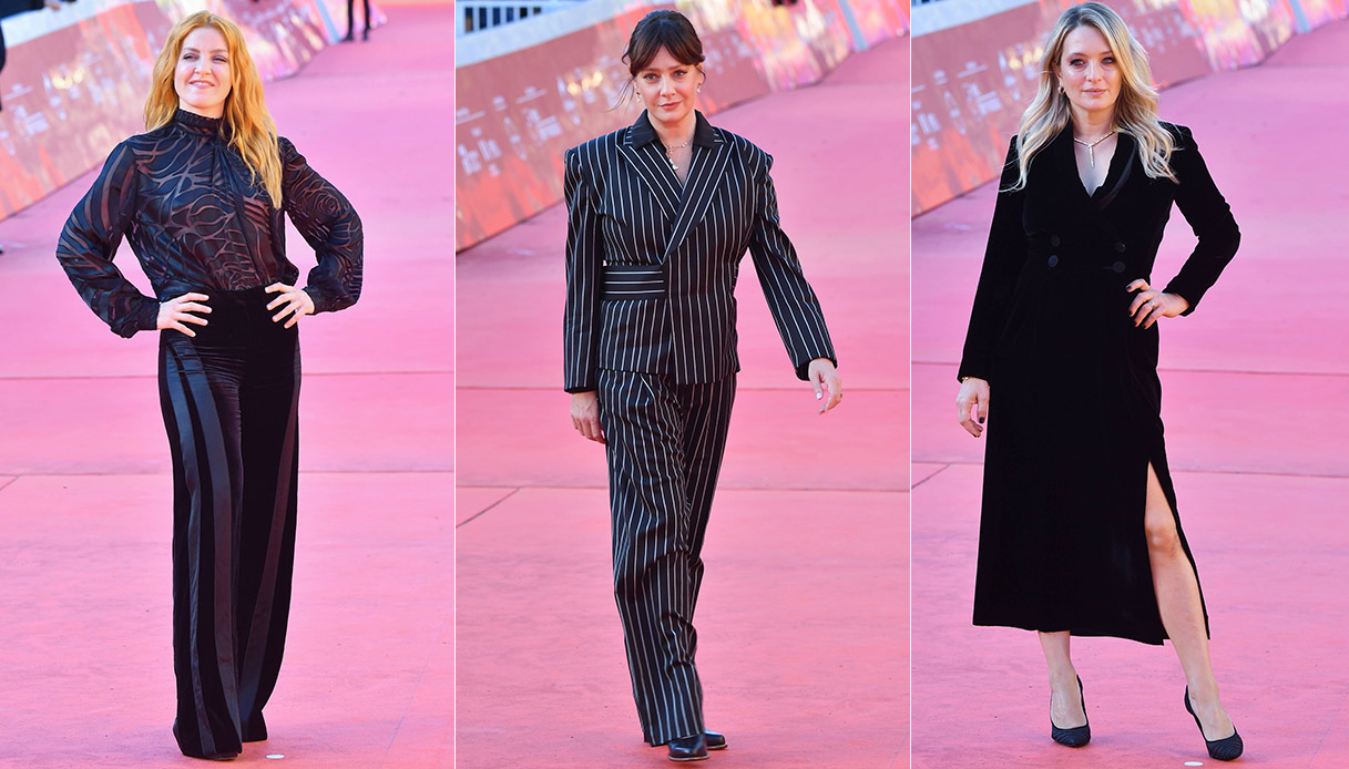 Festa del Cinema di Roma, Giovanna, Carolina e Noemi bellissime per “Unfitting”