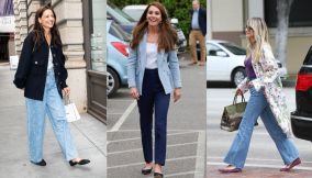 Katie Holmes, Kate Middleton e Heidi Klum con le ballerine