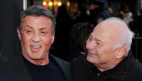 Sylvester Stallone con l'amico e collega Burt Young