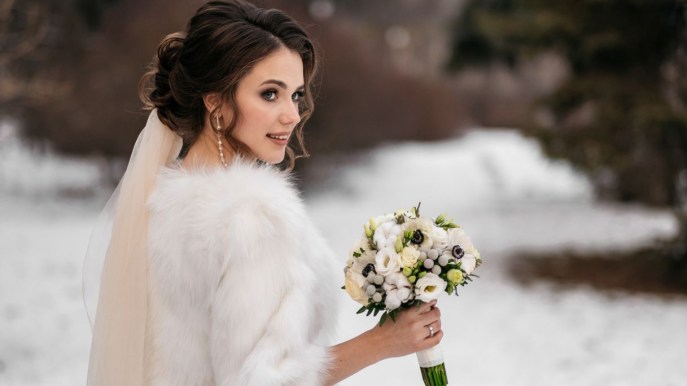 Matrimonio, cosa mettere sull’abito da sposa se fa freddo