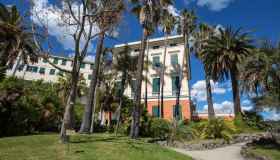 Villa Durazzo Pallavicini, il parco col tempio di Diana di “Blanca 2”