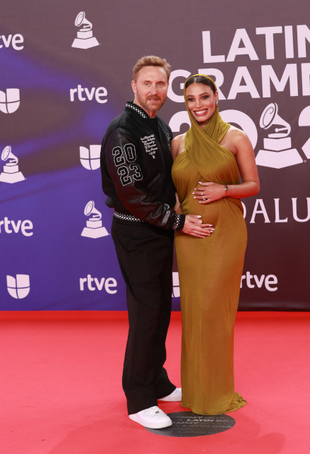 David Guetta e Jessica Ledon sul red carpet