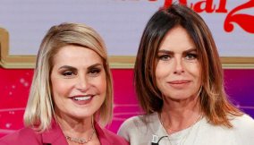 Simona Ventura e Paola Perego a "Citofonare Rai2"