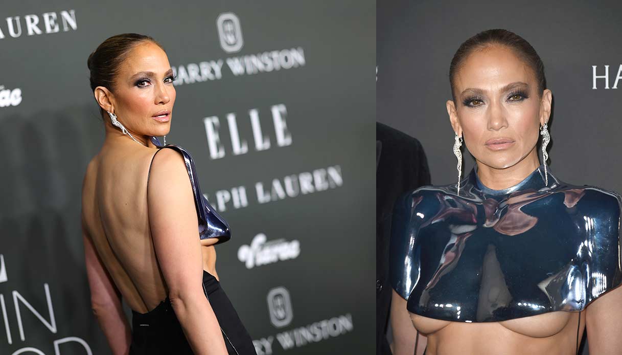 Jennifer Lopez sul red carpet del Gala "ELLE's Women In Hollywood"