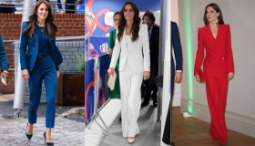 Kate Middleton, i suoi tailleur pantaloni di tendenza