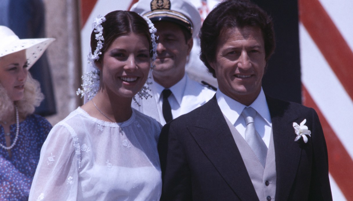Il matrimonio di Carolina di Monaco e Philippe Junot celebrato il 29 giugno 1978