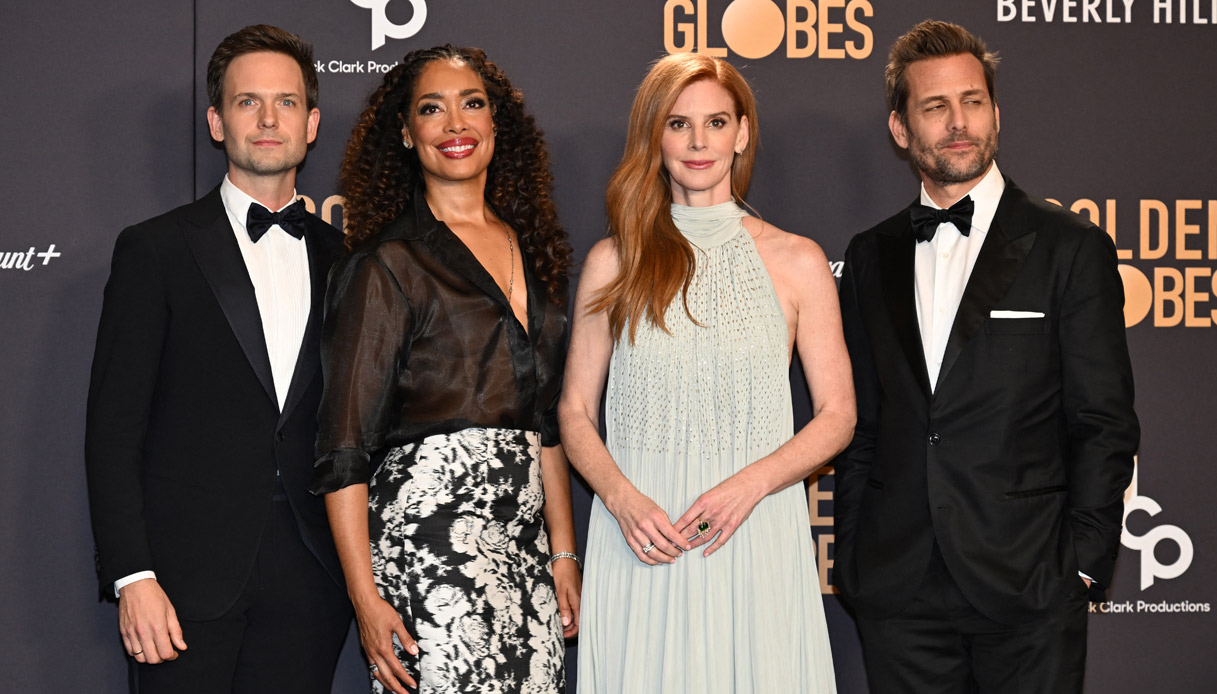 Golden Globe 2024 cast Suits
