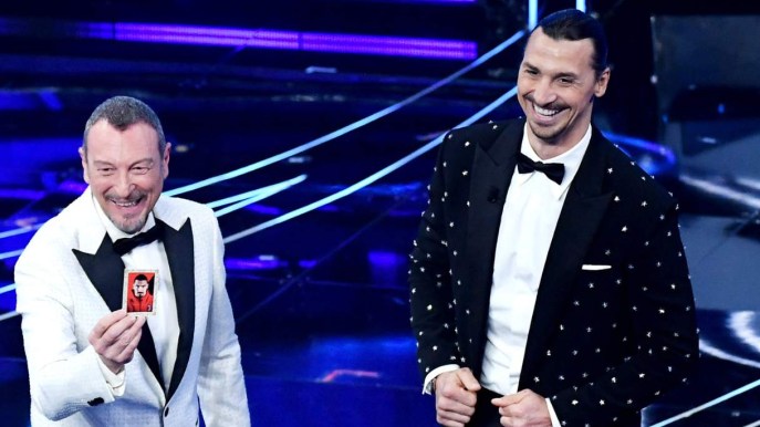 Zlatan Ibrahimovic ospite a sorpresa a Sanremo 2024: “Mattarella? Quanti gol ha fatto?