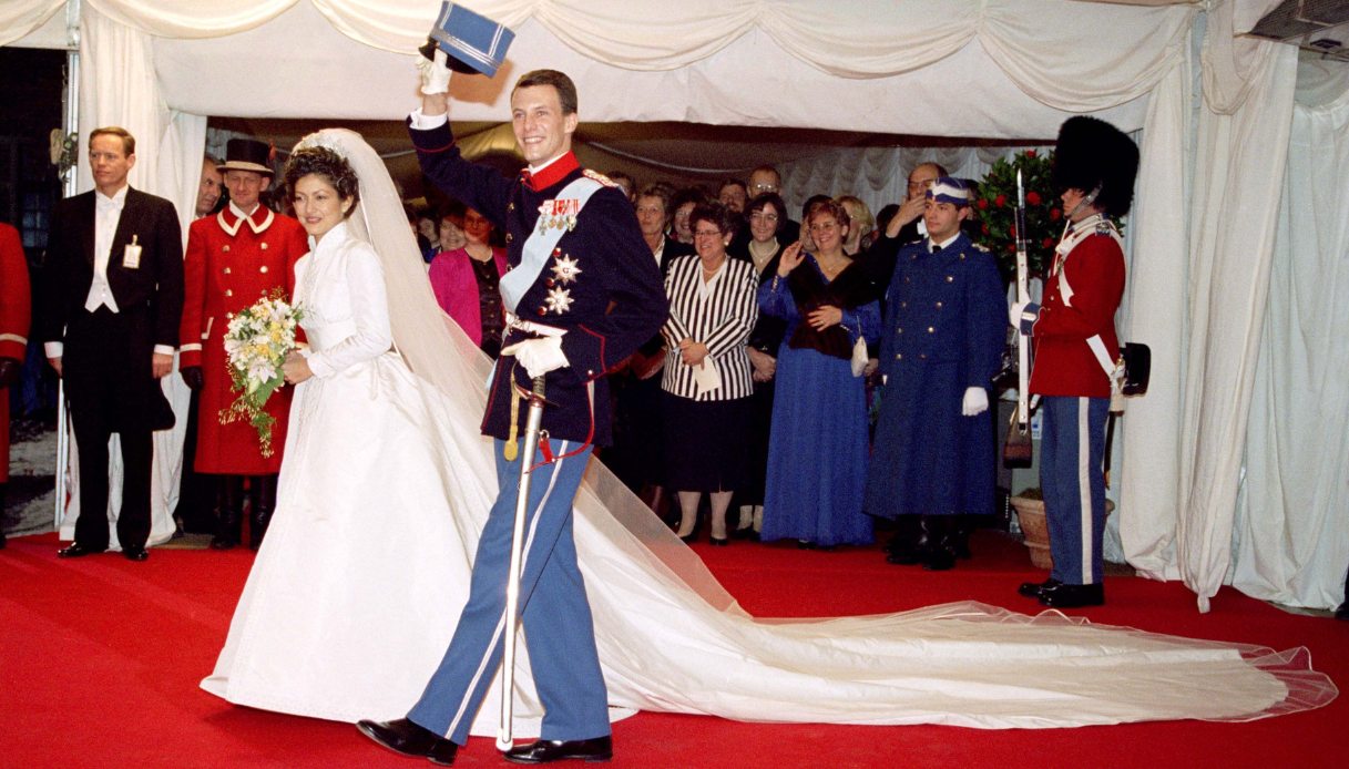 Il matrimonio del Principe Joachim di Danimarca e Alexandra Manley al castello di Frederiksborg